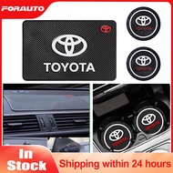 [Toyota] Car Anti-Slip Mat Rubber Mobile Sticky Dashboard Phone Stand Non-Slip Pad for Toyota Coolant Wish Vios Cross Crown Hilux Passo Altis Camry Harrier Innova Rush Yaris Alphard Hiace Fortuner Vellfire Corolla Avanza RAV4