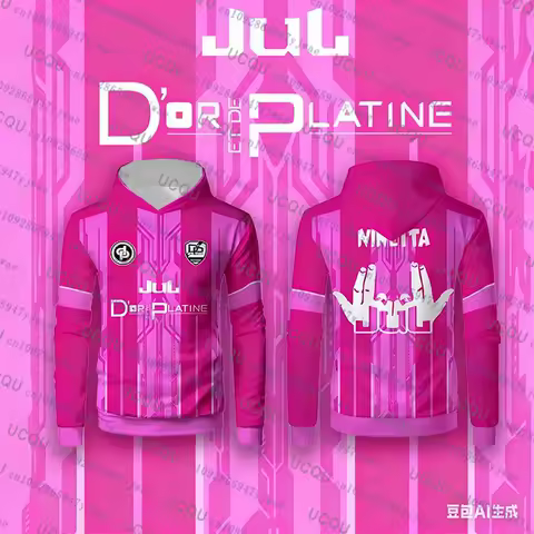 JUL Maillot TOTO Et Ninetta Sweatshirt Autumn Winter Men Women Trendy Rap Culture Print Pullover Foo