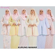 BAJU KURUNG MAWAR SULAM AFA DESIGN FASHION PRMOSI RAYA HARGA RUNTUH BAJU KURUNG HARGA BORONG KUALITI LEMBUT