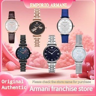 Armani (Emporio Armani) watch AR1955/AR11091/AR11206/AR11268/AR11269/AR11344  starry business personality European and American watch fashion watch simple steel band quartz women's watch birthday gift for girlfriend