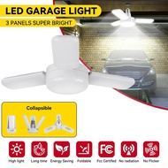 3/4 Leaf LED Light Bulb E27 Led Garage Light 26W with 3 Ajustable Panels LED Light Bulb Foldable LED