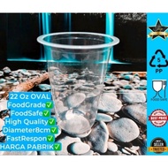 Cup 22oz oval