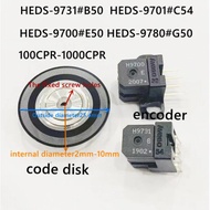 HEDS-9731#B50 1000cpr and Code Disk Photoelectric rotary Encoder SENSOR H9700E50 H9701C54 H9731A50 H