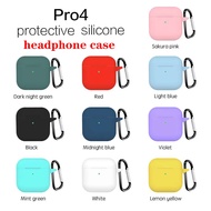 Silicone Cases Compatible for Airpods Pro 4 Tws Inpods Pro4 Mini Pro 5/Mini Pro 4 TWS Case Wireless 