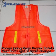 Orange Project Safety Net Vest Scothlight Mesh Vest X Project Vest