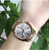 Original Michael Kors Hartman Rose Gold Dial Ladies Watch MK3595