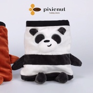 Panda Chalk Bag for Rock Climbing. Cute Cartoon Archery Release Pouch. We Bare Bears Grizzly Ice Bear Sports Waist Pouch