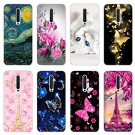 OPPO Reno 2F 2Z / Reno2 / Reno2 F / Z Cute Cat Butterfly Painted Phone Casing OPPO CPH1989 CPH1907 Soft Silicone Clear TPU Case