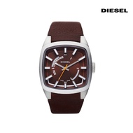 Diesel Scalped DZ1528 Analog Quartz Brown Leather Men Watch0