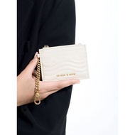 [BRAND STANDARD – FULLBOX] CNK Cardholder Aubrielle Mini Card Wallet – White