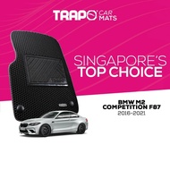 Trapo Car Mat for BMW M2 Competition F87 (2018-Present) | Anti-Slip | Waterproof | Custom Made | Odo