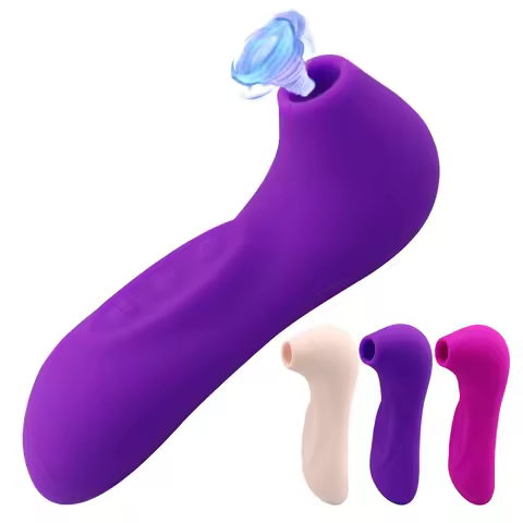 Powerful Suction Cup Clitoral Sucking Vibrator for Women Female Clitoral Nipple Oral Vacuum Stimulat