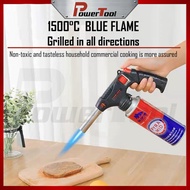 Powerful Propane Torch Head Trigger Start Mapp Gas Turbo Torch Map Gas Torch Kit with Adjust Flame G