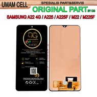 ( OG SUPER ) LCD SAMSUNG A22 4G / A225 / A225F / M22 / M225F FULLSET