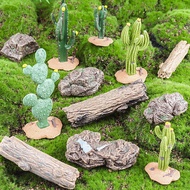 Doll Sand Table Landscaping Desktop Collection Decoration Ornaments-Simulation Plant Cactus Sand Tab