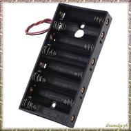 [S D K G] New Plastic 8 X 1.5V AA 2A CELL Battery Holder Storage Box standard 12V Case With Lead Wir