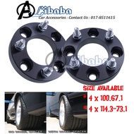 [1PCS] PCD 100-67.1, 114.3-73.1 20 CM SALOON CAR Spacer Wheel Rim