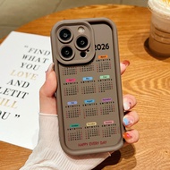 Trendy 26 Year Calendar Case For OPPO C31 Realme 10 2 8 PRO 8I 7i V23 C33 F7 C55 A79 A83 F9 11F C21 