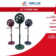 Milux 12’’ Gale Fan Stand Fan Kipas Berdiri MGF-12