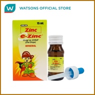 E ZINC 27.5mg/mL Syrup (Oral Drops)