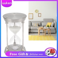 uukendh Alomejor Colorful Hourglass Sand Timer Set 6 Pack 1/3/5/10/15/30 Minutes for Games Classroom