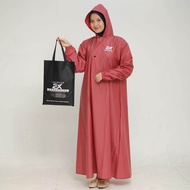 Jas Hujan GAMIS bahan PVC Tebal lentur ringan