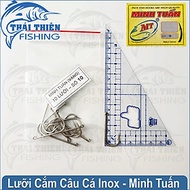 Lưỡi Câu Cá Inox Minh Tuấn Vàng Dùng Câu, Cắm Cá Lươn Ếch