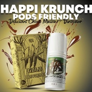 Happi Krunch liquid V4 PodsFriendly 30ML 12mg botol saltnic creamy original vapepods murah mini milo