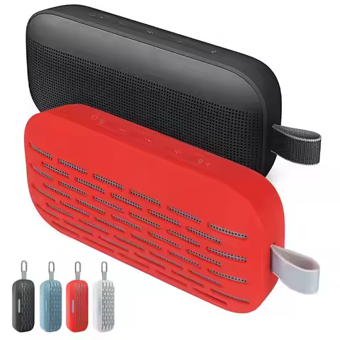 Silicone Bluetooth Speaker Cover Shockproof Soft Protective Case Anti-Fall Portable Sleeve for Bose 