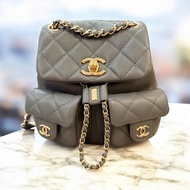 CHANEL小號灰色青蛙包/限量