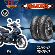 Maxxis Tayar Wmoto F15 Maxxis Tires 70/90-17 & 110/70-17 Victra s98st, Victra s98ct, Ma3dn Maxis