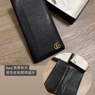 瑞奇二手精品 Gucci 馬夢 長夾 牛皮美品