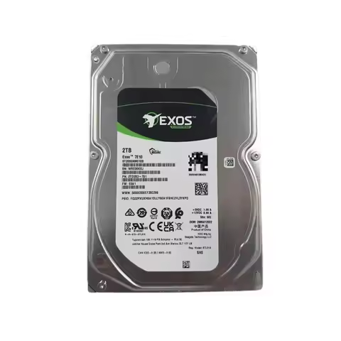 New EXOS 7E10 SAS HDD ST2000NM018B 2TB 7200RPM SAS 12Gb/s 3.5-in Hard Drive