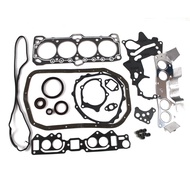 4G63 4G63T Engine Overhaul Gasket Kit 8V Compatible with Mitsubishi Clark CMP15 18 20 LPG GC Engine 