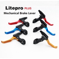 [SG SELLER] Litepro PLUS BMX Bicycle Ultralight CNC 64g Brake Lever Folding Bike For V Brake Levers 