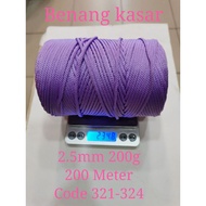 Benang pp Nylon Kait Beg yarn  Crochet yarns Benang kasar (2.5mm)(Benang Thailand) Accessories Bag d