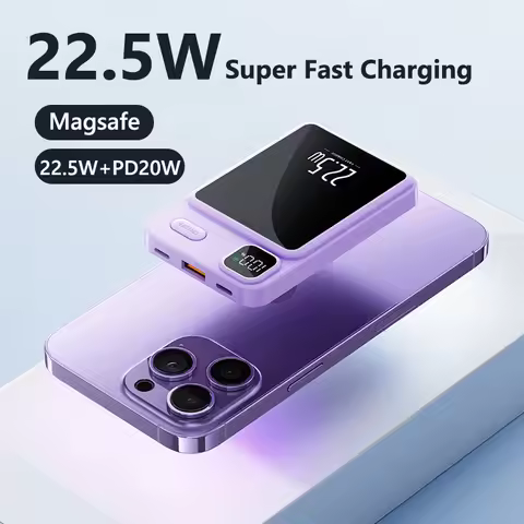 Magsafe Power Bank 20000mAh PD20W Fast Charging Poverbank for iPhone 16 15 12 XIAOMI Huawei Samsung 