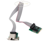 IOEFSGF69 M.2 Ethernet  Card, Single Port RJ45 RTL8111H Chip Gigabit Ethernet Card, High Speed Plug 