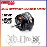 Surpass Hobby 3530 Outrunner Brushless Motor 1100KV 1400KV 1700KV For RC FPV Fixed Wing Airplane Rac