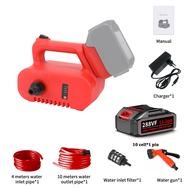 BH 2 năm-Máy rửa xe dùng pin minimáy bơm nước pin lithium.Động cơ lõi đồng mạnh mẽ và bền bỉĐược sử 