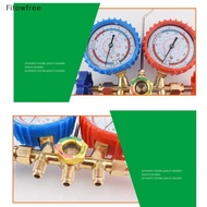 Fitow 1 Set Precise Measurement Wear-resistant AC Diagnostic Manifold Gauge Sets Multifunctional 3 W