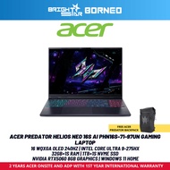 ACER Predator Helios Neo 16S AI PHN16S-71-97UN - 16 WQXGA OLED 240HZ/U9-275HX/32GB/1TB/RTX5060/W11