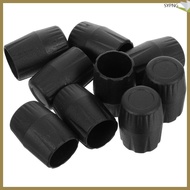 9 Pcs Mic Stand Floor Protectors Home Audio Equipment Feet 3.80X2.70X2.70CM Black  shaoyiping