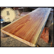 2"(T)inches × 30"(W)inches = 4.5'(L)Feet Merbau Solid Wood Timber Smooth Finish Kayu Merbau