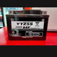 aki bekas sepeda motor 12v 3.5ah - 4ah 4 ah baterai battery 12 v accu merek random ya