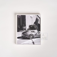 White Block Wooden Photo Frame - 8R Photo Frame