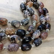 TASBIH 33  RHODONITE
