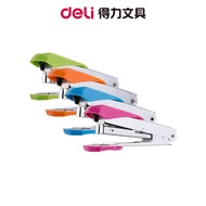 [Deli Deli] Vibrant Mini Stapler/No. 10/Random Color/E0260 | Compact No. 10 Stapler, Manual File Sta