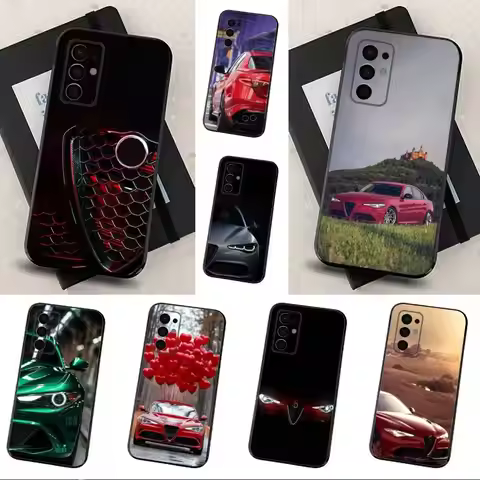 Cool A-Alfas Car R-Romeo Phone Case For Samsung Galaxy A13,A21s,A22,A31,A32,A52,A53,A71,A80,Soft Bla