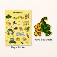 [NOT FOR SALE] Raya Sticker & Bookmark GWP